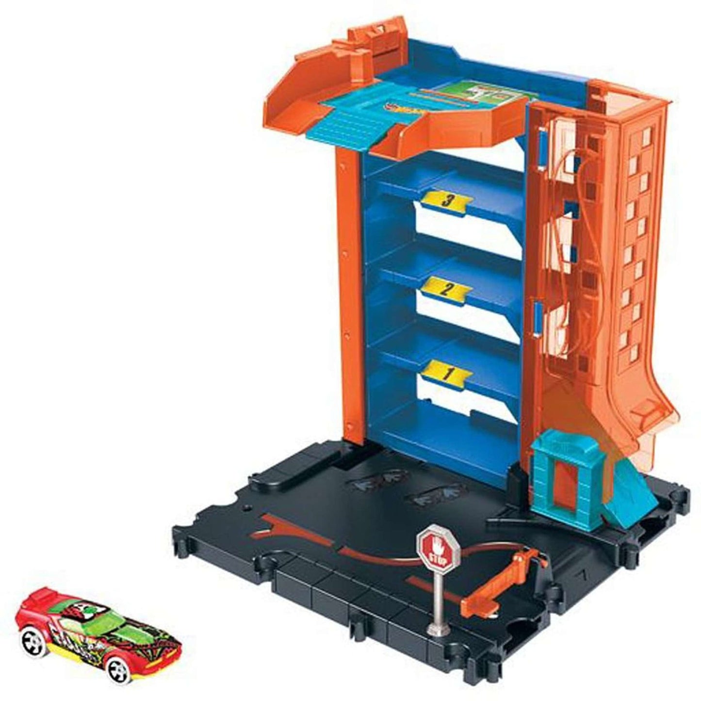 Hot Wheels City Downtown Car Park by Mattel