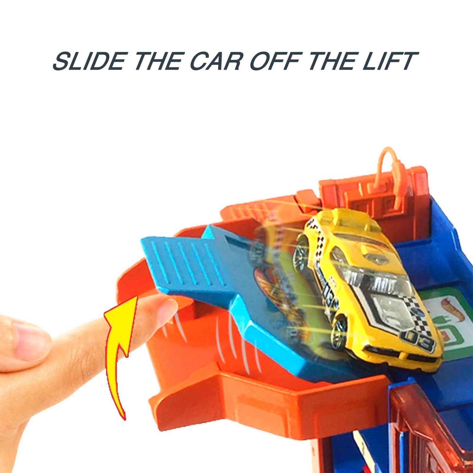 Hot Wheels City Downtown Car Park by Mattel
