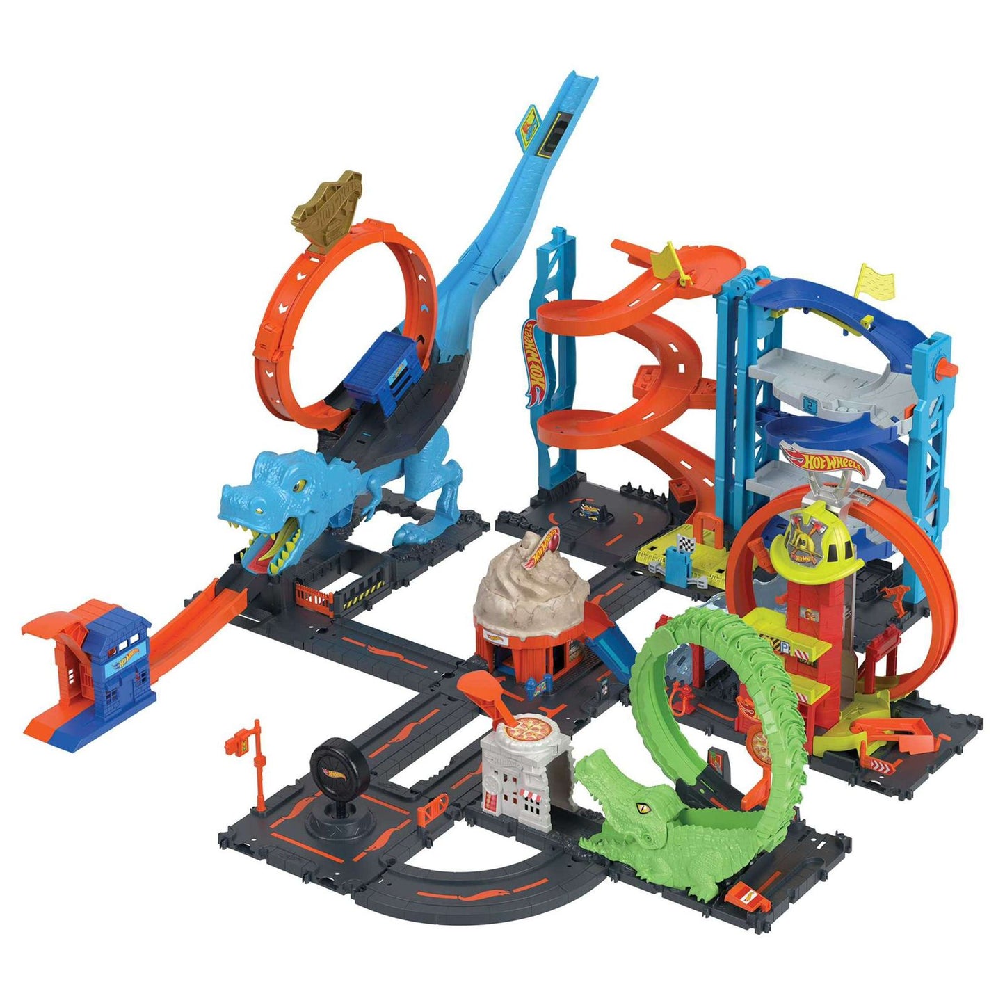 Hot Wheels City Downtown Ice Cream Swirl by Mattel