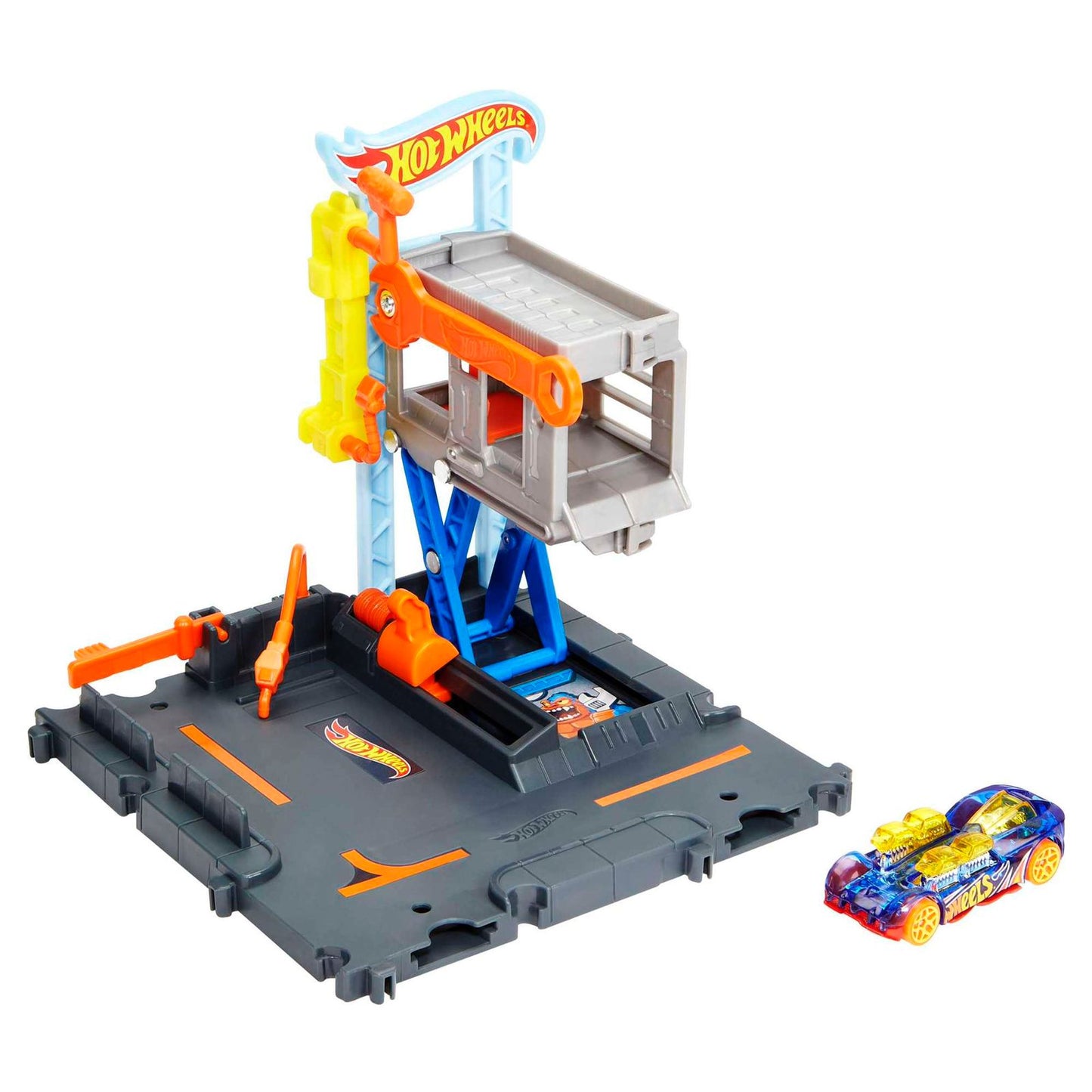 Hot Wheels City Downtown Repair Station by Mattel