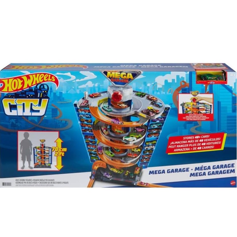 Hot Wheels City, Mega Garage by Mattel