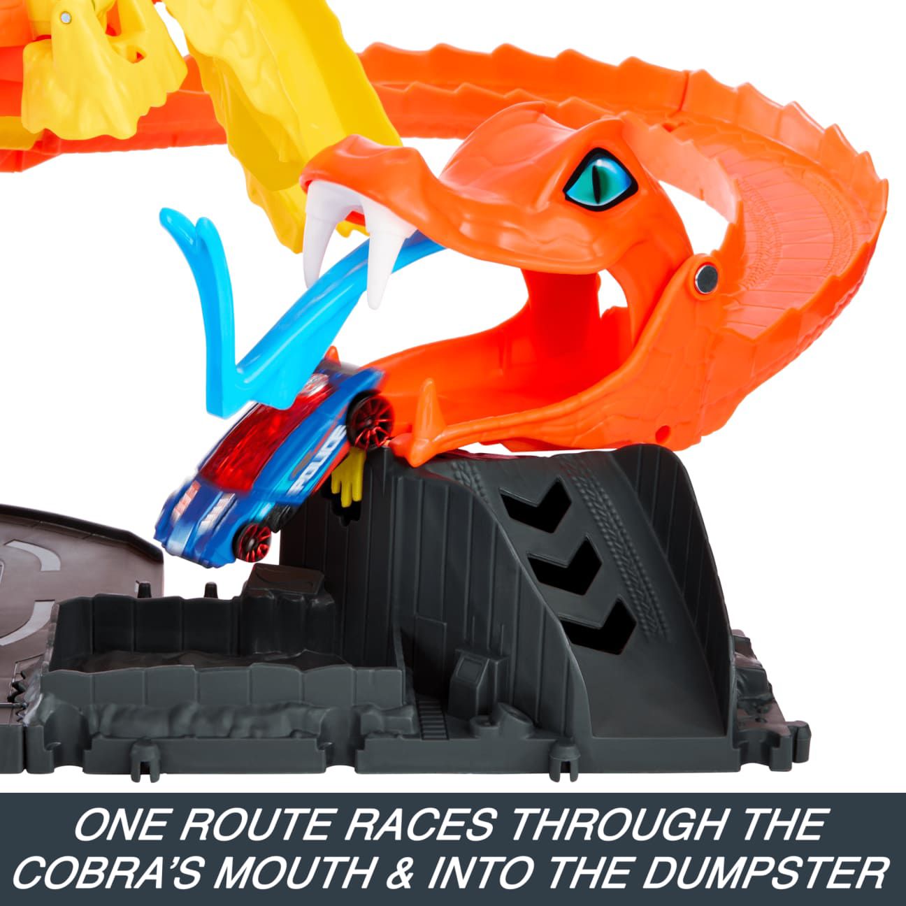 Hot Wheels City Pizza Slam Cobra Attack Playset by Mattel