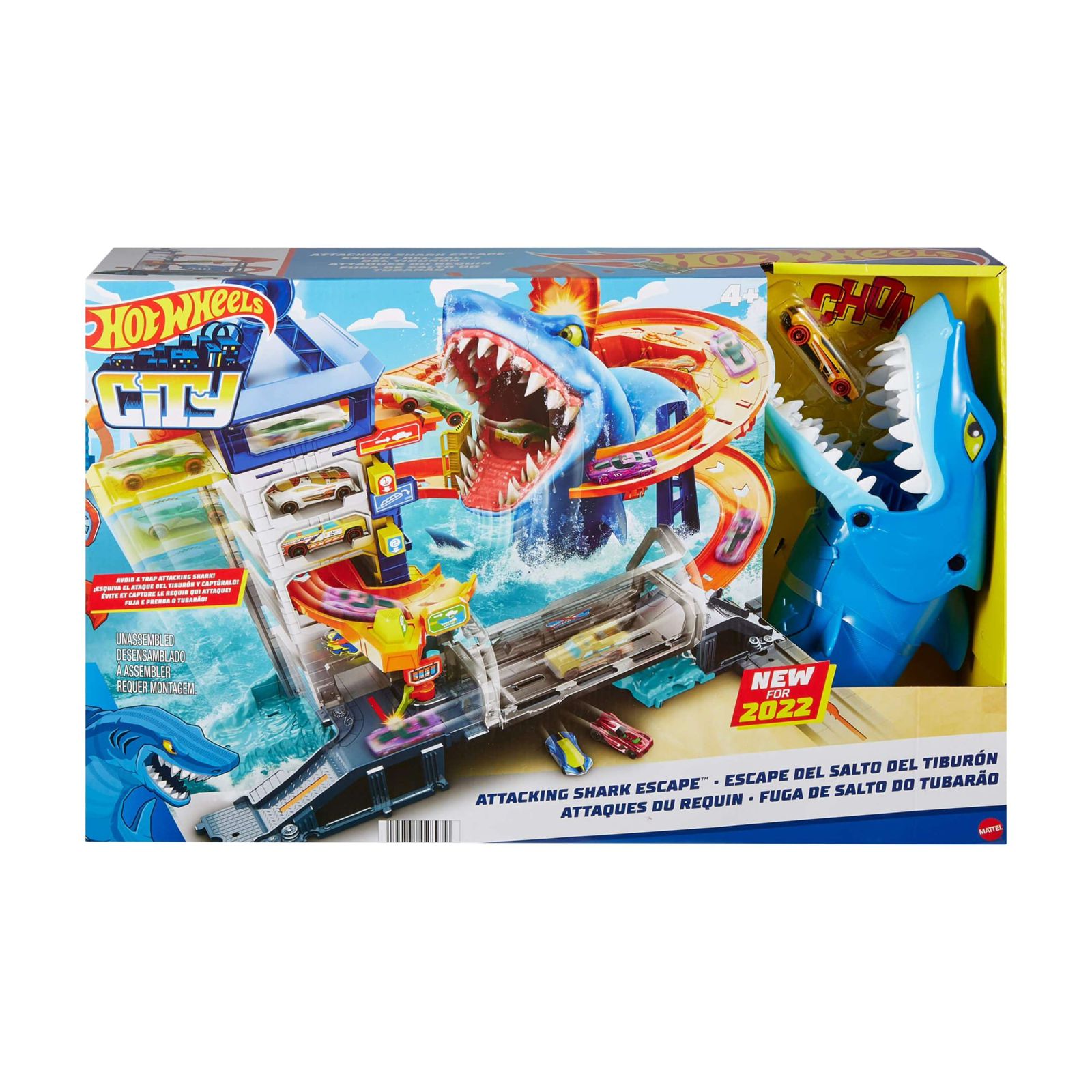 Hot Wheels City Set Super Squalo Playset by Mattel