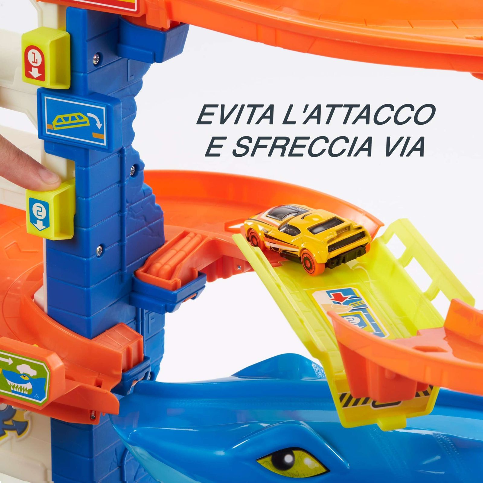 Hot Wheels City Set Super Squalo Playset by Mattel