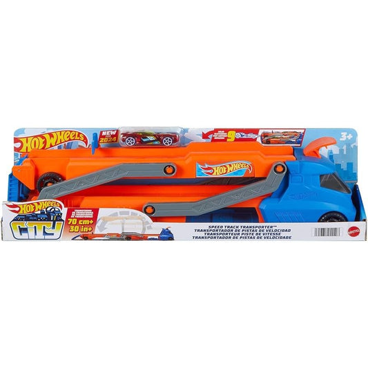 Hot Wheels City Speed Track Transporter by Mattel