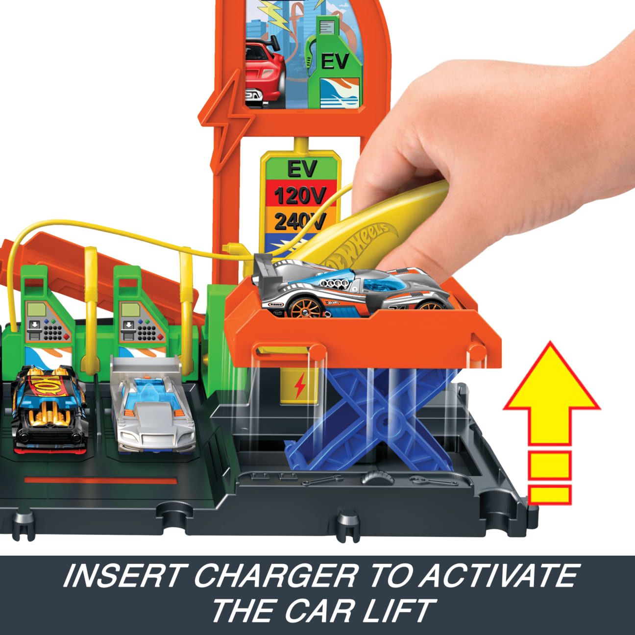 Hot Wheels City Super Recharge Fuel Station by Mattel