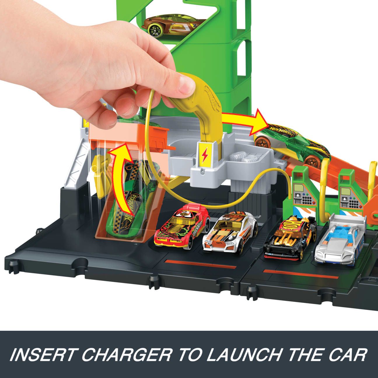 Hot Wheels City Super Recharge Fuel Station by Mattel