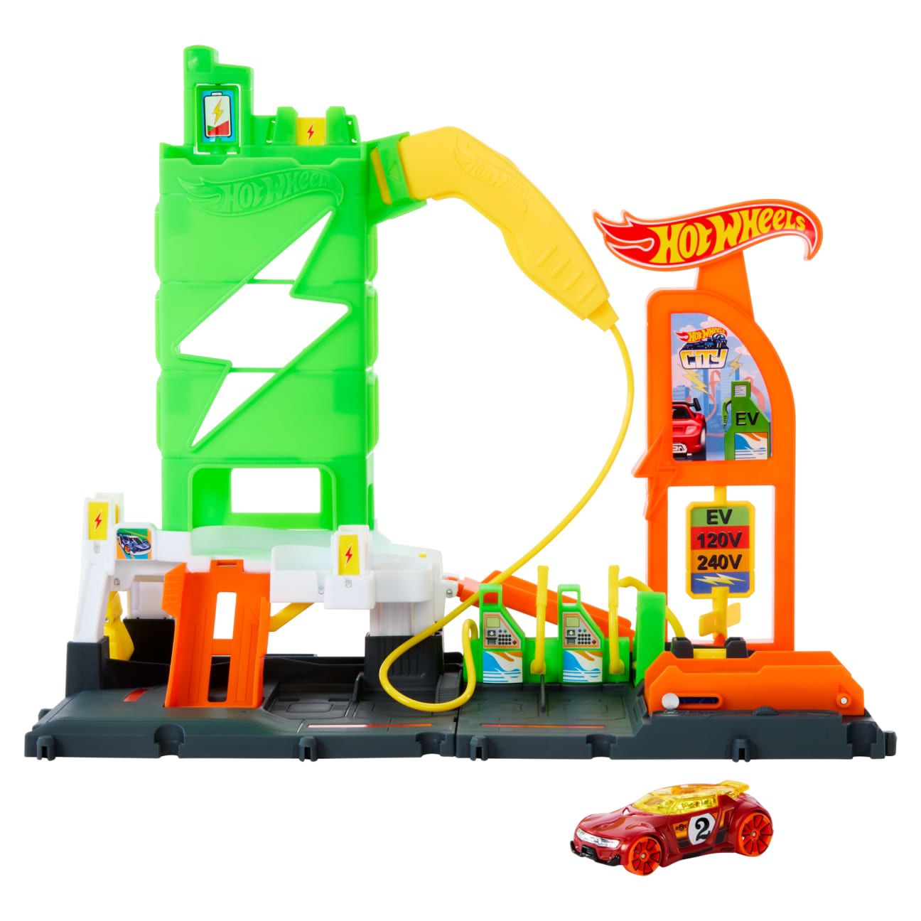 Hot Wheels City Super Recharge Fuel Station by Mattel