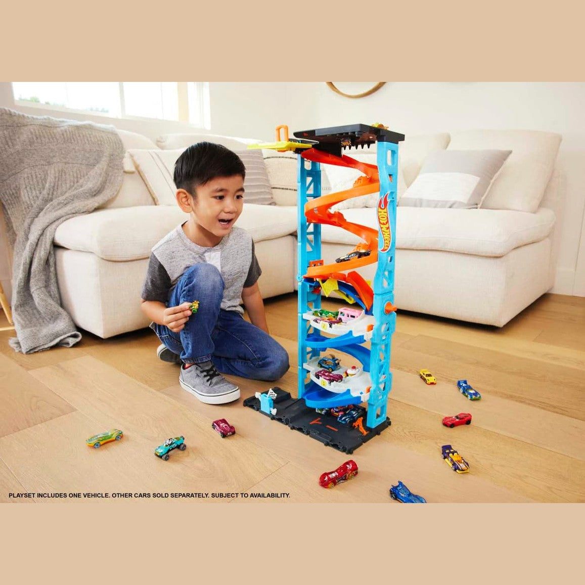 Hot Wheels City Transforming Race Tower by Mattel