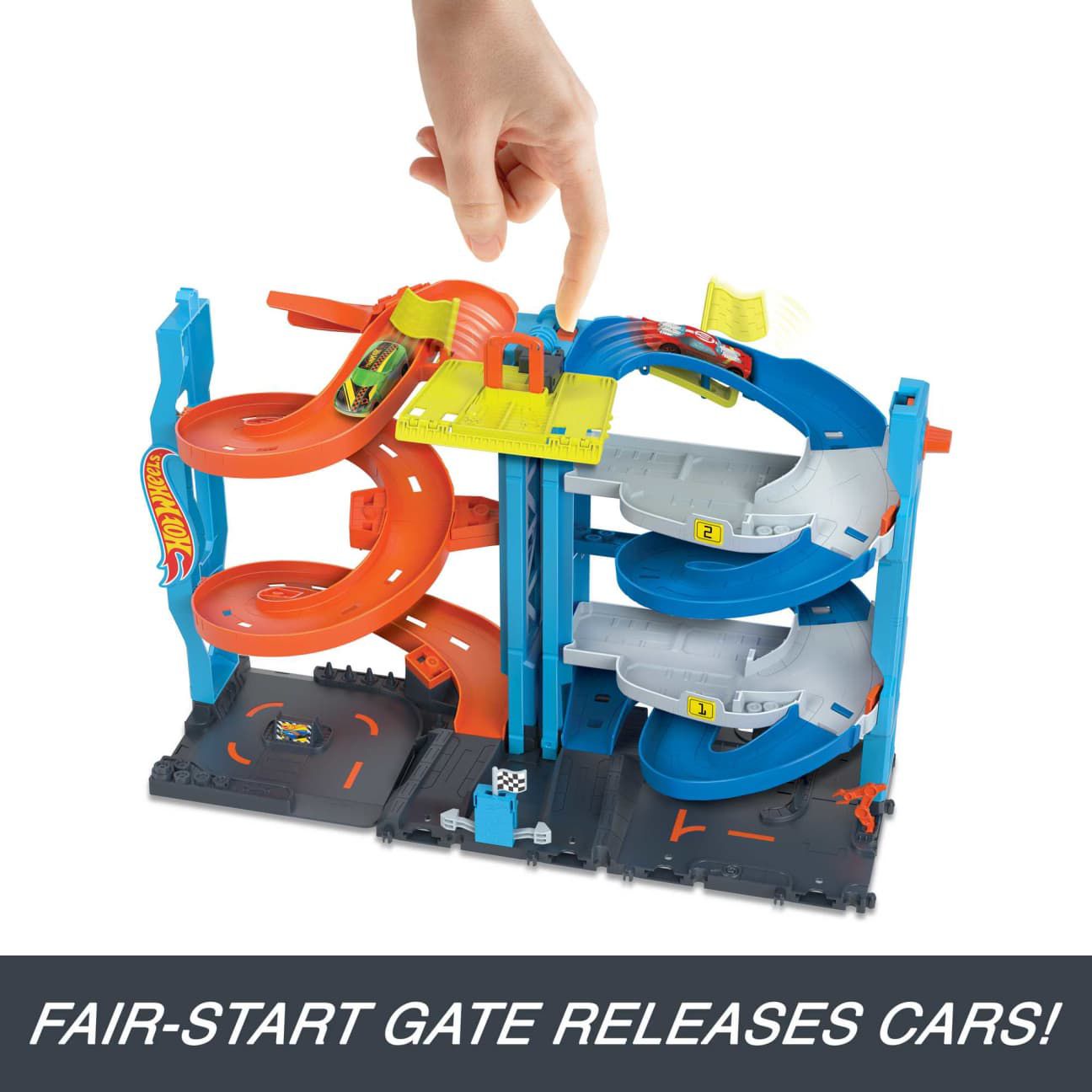 Hot Wheels City Transforming Race Tower by Mattel
