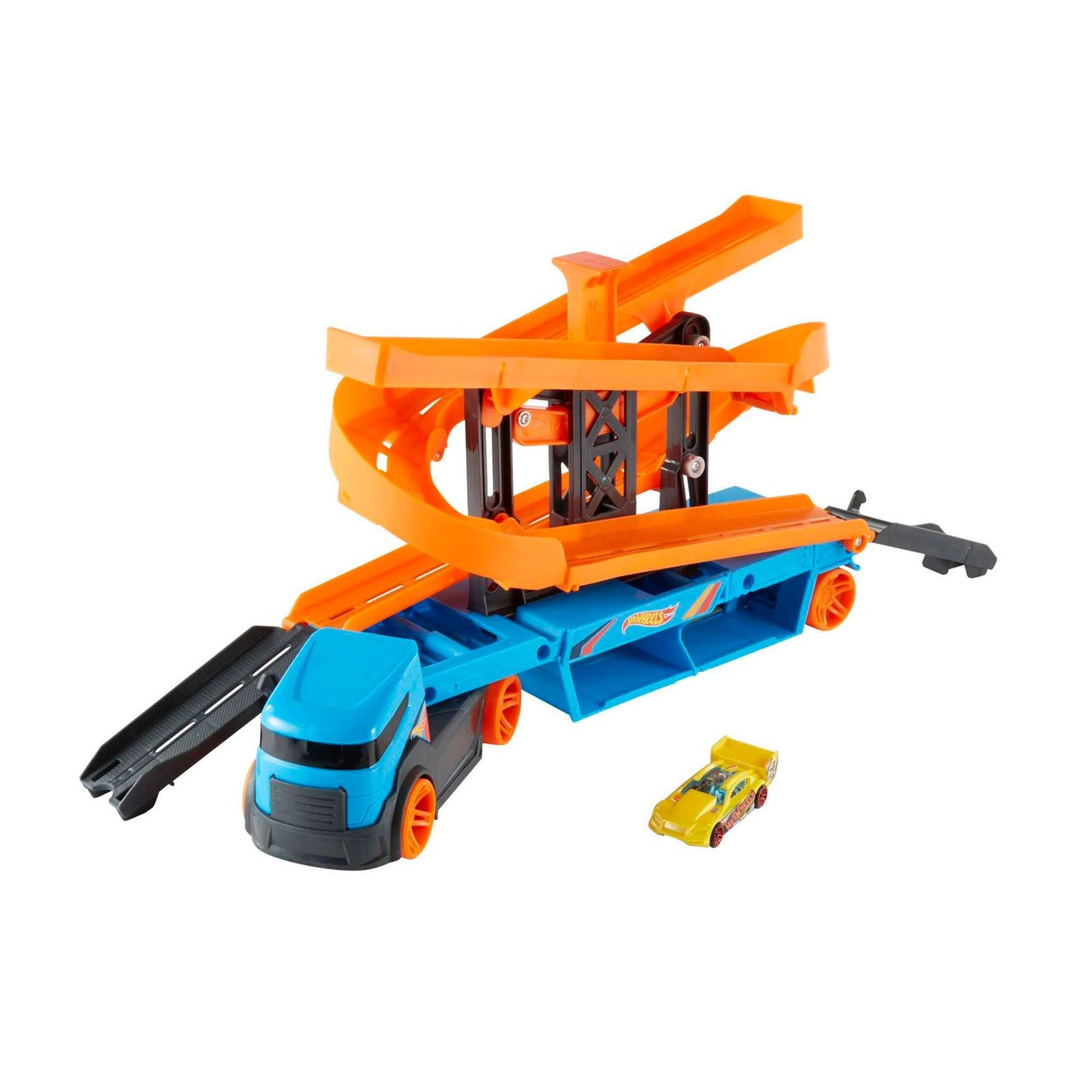 Hot Wheels Lift &amp; Launch Hauler by Mattel