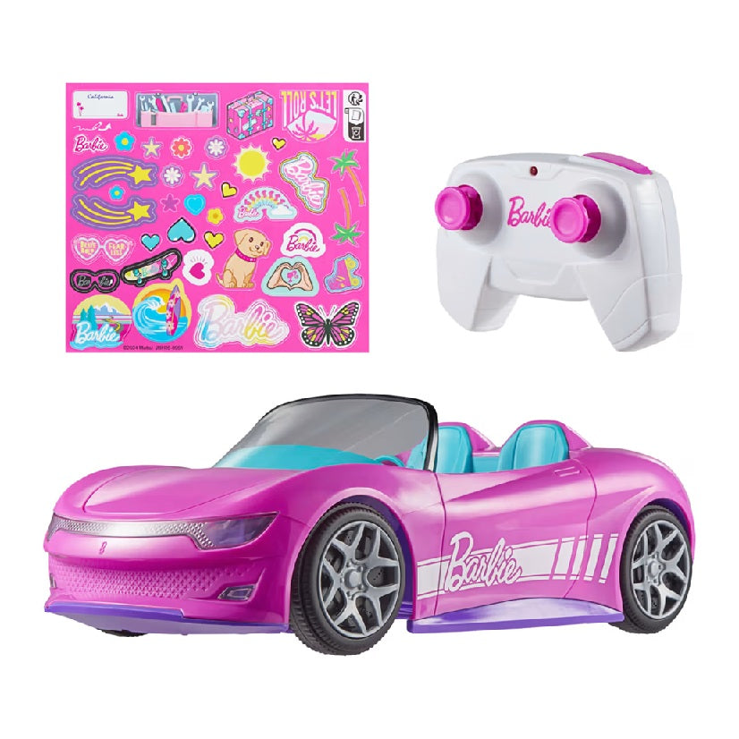 Hot Wheels RC Barbie Convertible by Mattel