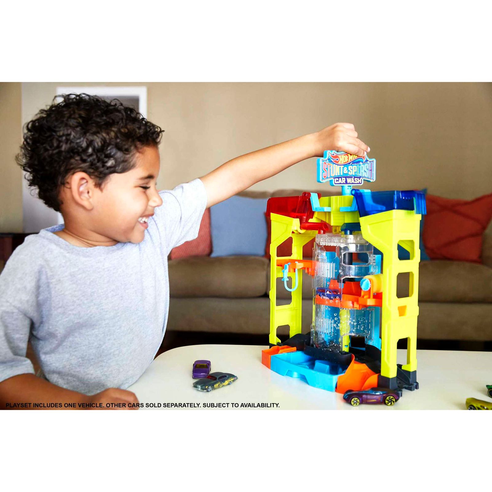 Hot Wheels Stunt & Splash Car Wash by Mattel