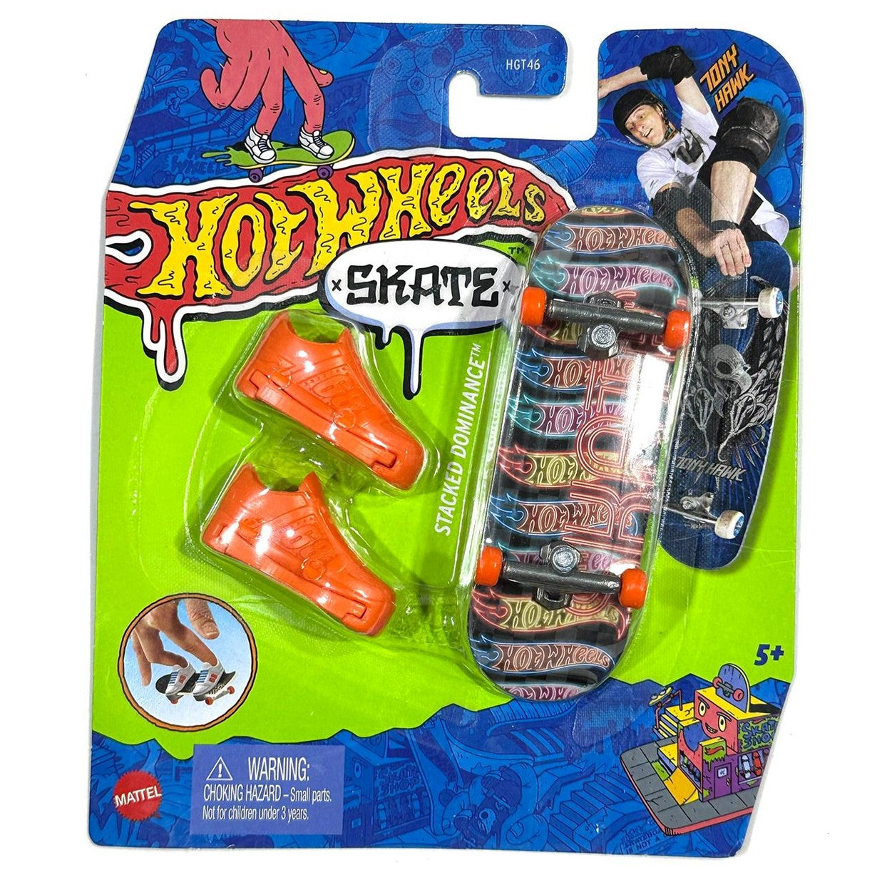 HotWheels Fingerboard Single Pack with Boots by Mattel