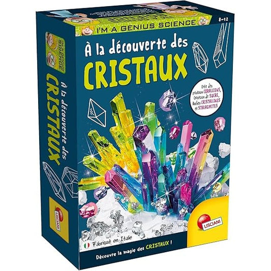 I'M A GENIUS - À la Découverte des Cristaux by Lisciani