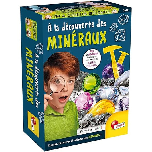 I'M A GENIUS - À la Découverte des Minéraux by Lisciani