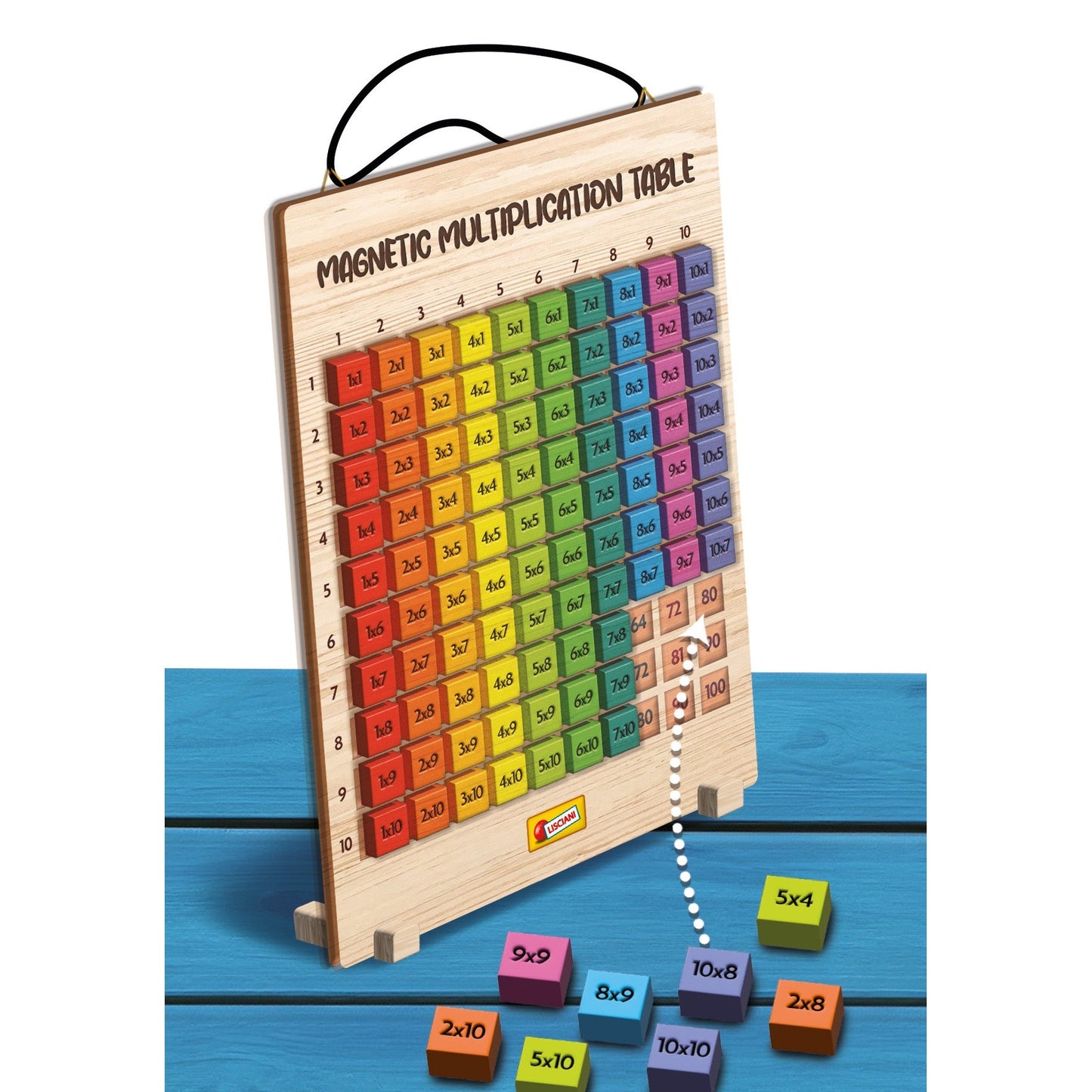 I’m A Genius Table De Multiplication Magnétique by Lisciani