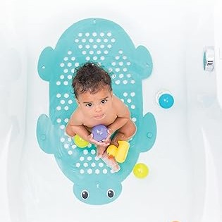INFANTINO 2-in-1 Bath Mat with Storage Basket by Blue Box Kids