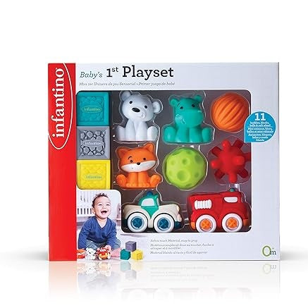 INFANTINO BABY'S FIRST PLAYSET by Blue Box Kids