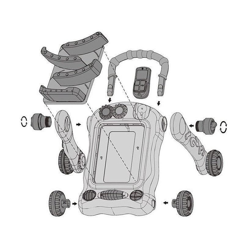 INFUNBEBE ACTIVITY BALL RUN WALKER by INFUNBEBE