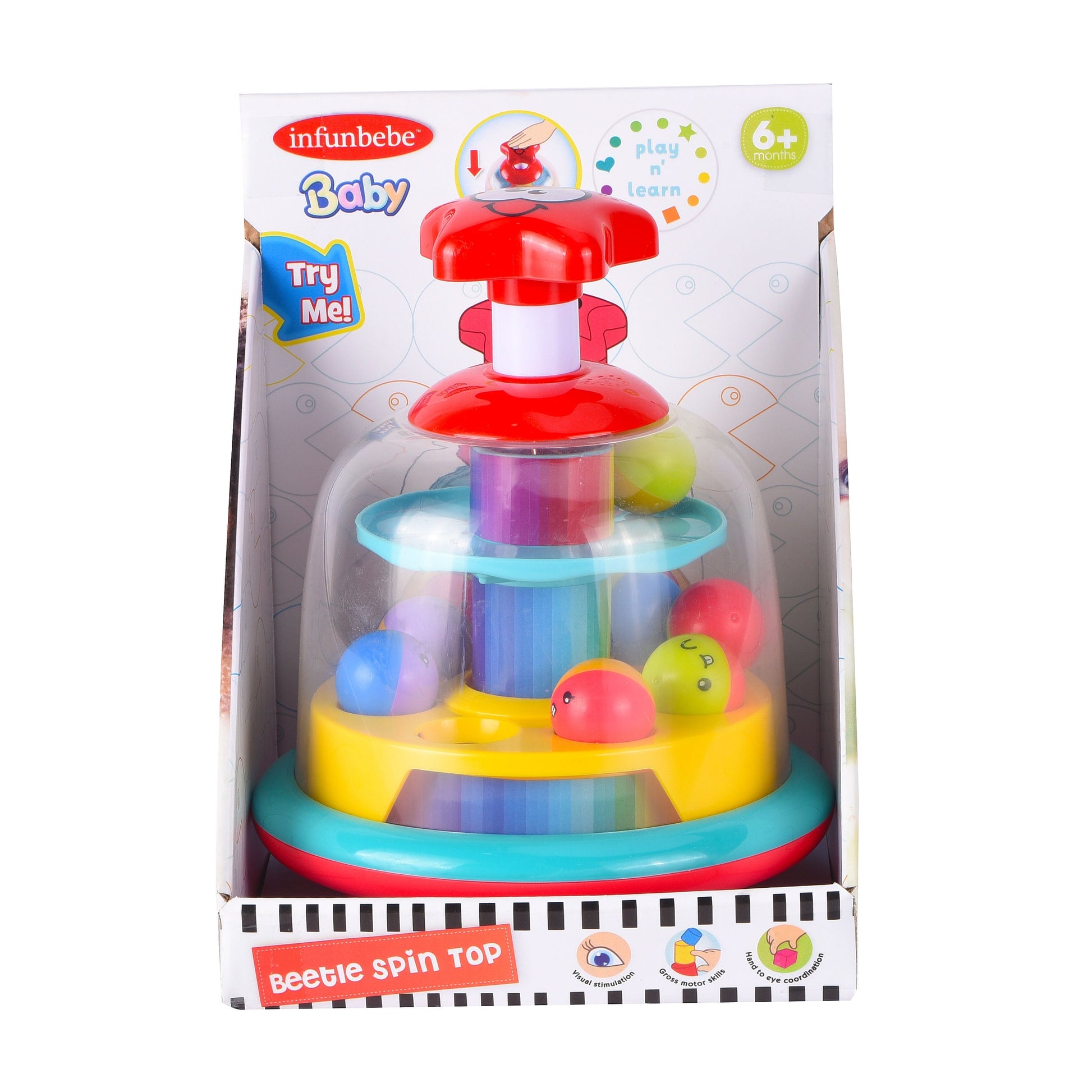 INFUNBEBE BEETLE SPIN TOP by INFUNBEBE