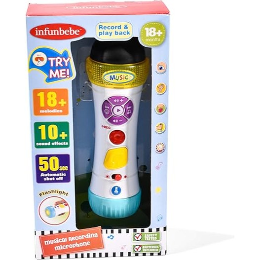 INFUNBEBE MUSICAL RECORDING MICROPHONE by INFUNBEBE