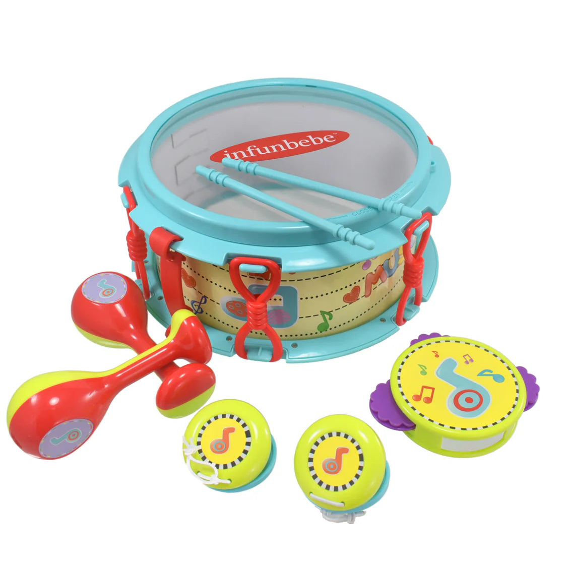 INFUNBEBE MY 1ST DRUMSET by INFUNBEBE
