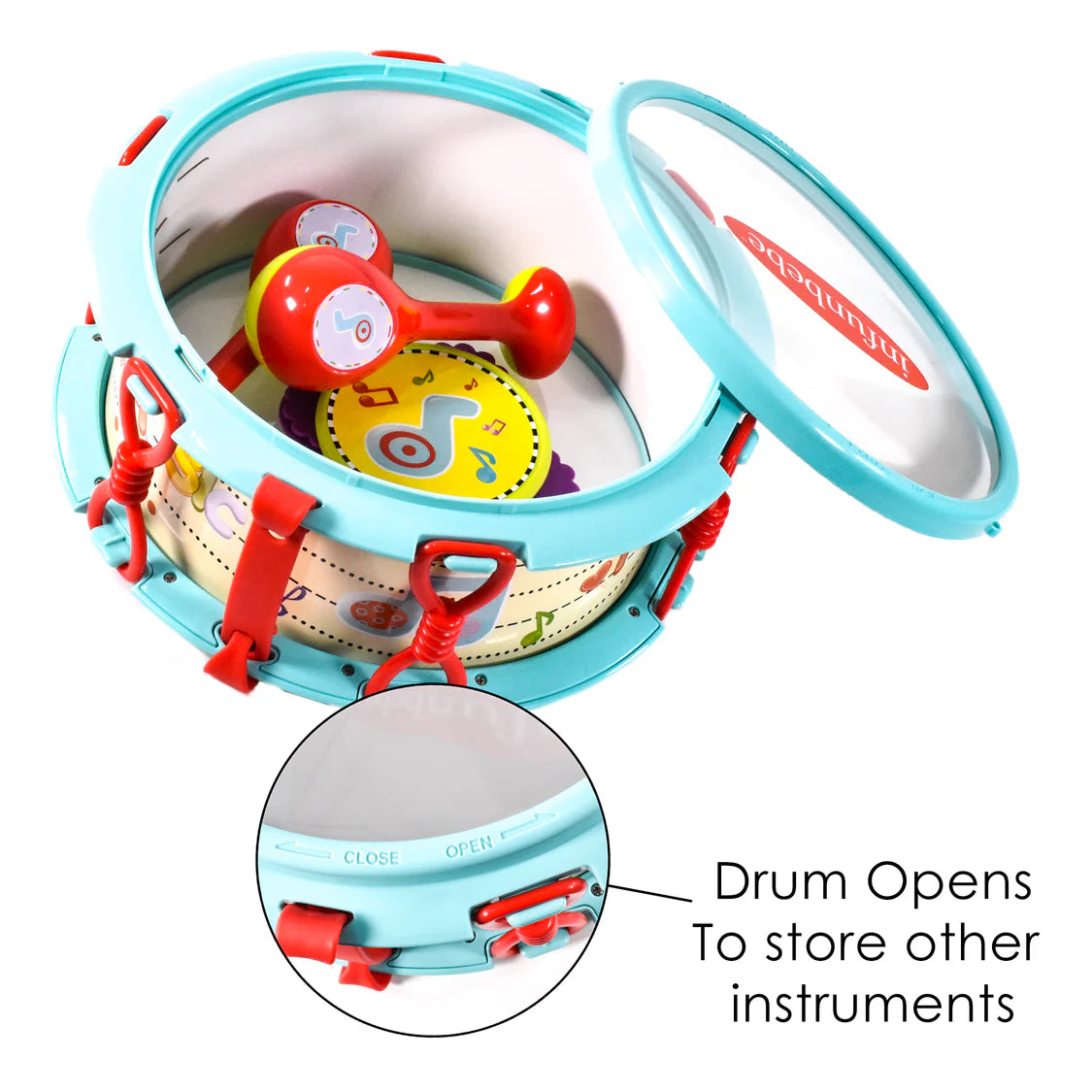 INFUNBEBE MY 1ST DRUMSET by INFUNBEBE