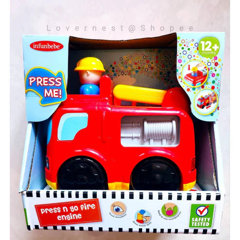 INFUNBEBE PRESS N GO FIRE ENGINE by INFUNBEBE