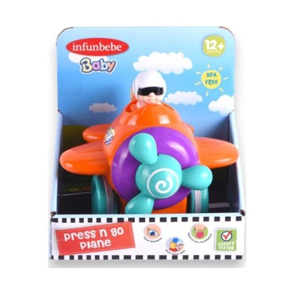 INFUNBEBE PRESS N GO PLANE – NEW LAND