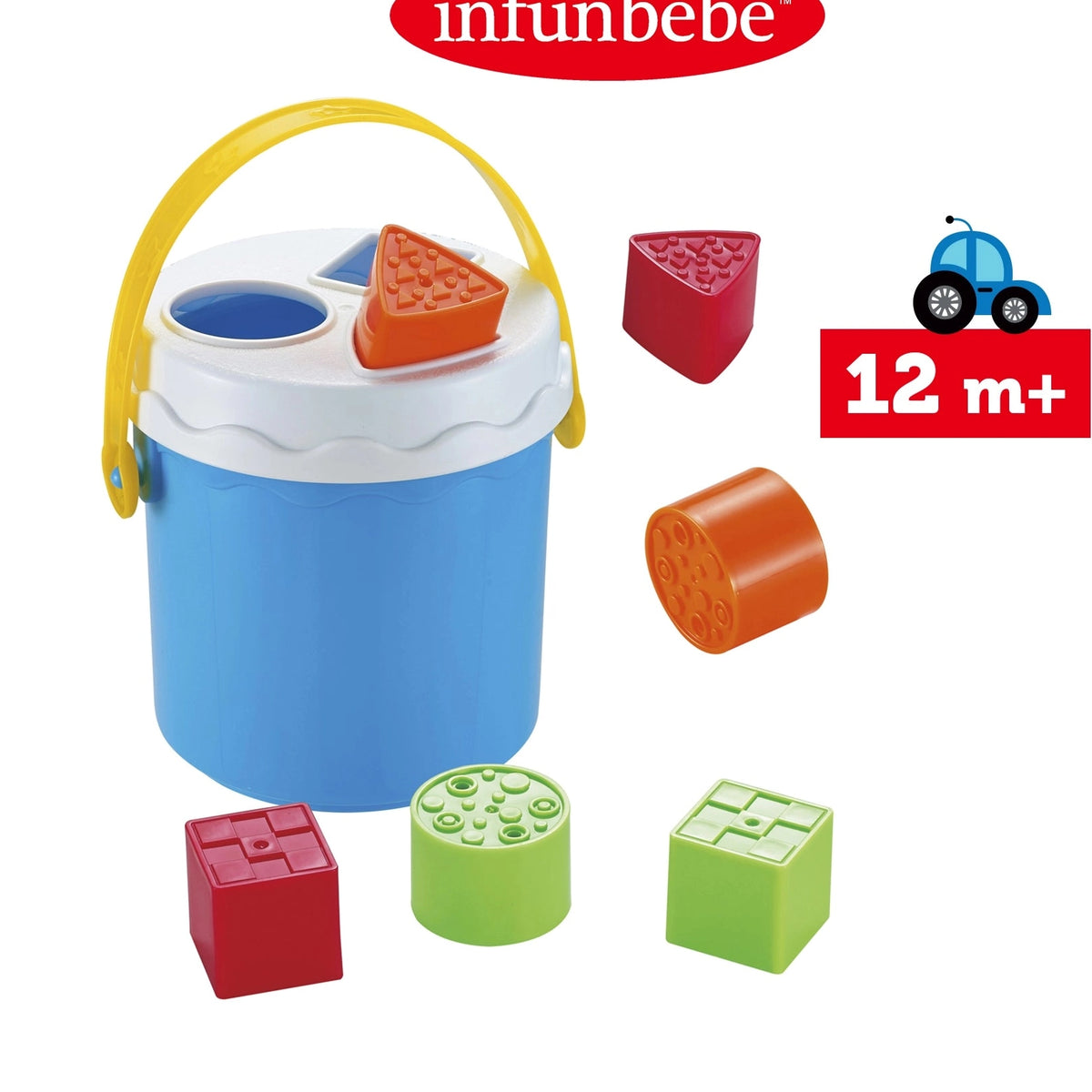 INFUNBEBE SHAPE SORTING BUCKET by INFUNBEBE