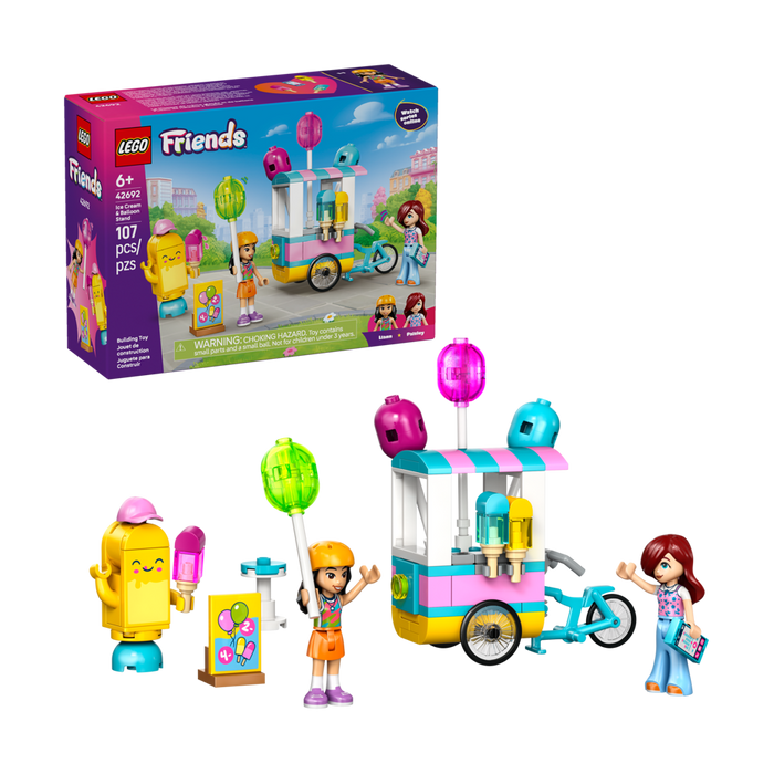 LEGO Ice Cream & Balloon Stand (42692)