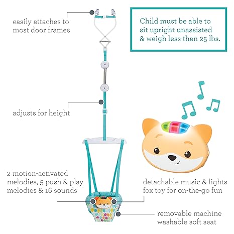 Infantino 2-in-1 Music and Lights Doorway by Blue Box Kids