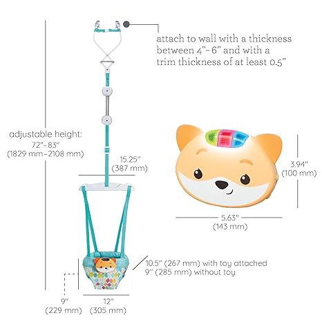 Infantino 2-in-1 Music and Lights Doorway by Blue Box Kids