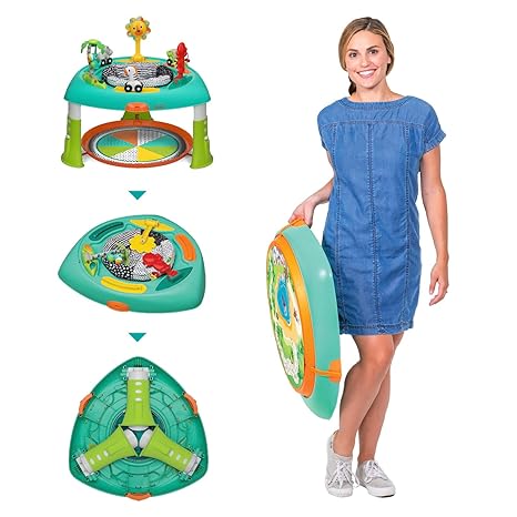 Infantino 2-in-1 Sit, Spin & Stand Entertainer by Blue Box Kids
