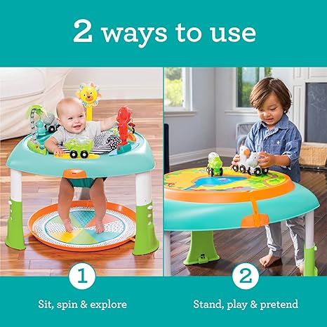 Infantino 2-in-1 Sit, Spin & Stand Entertainer by Blue Box Kids