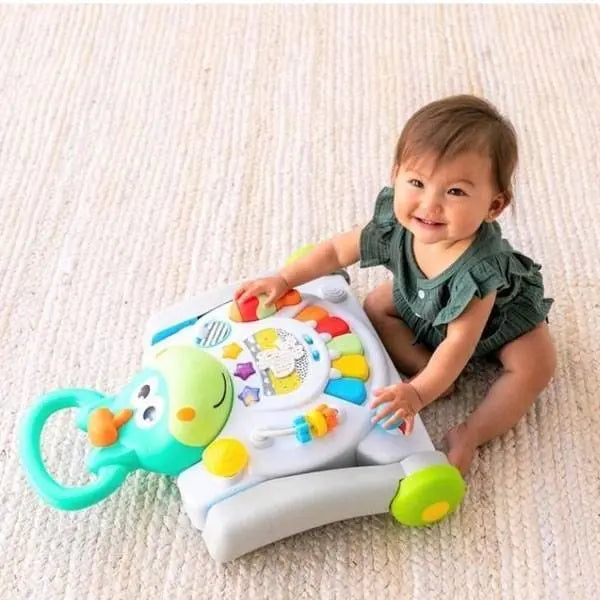 Infantino – 3 in 1 Sit Walk & Play Walker Table by Blue Box Kids