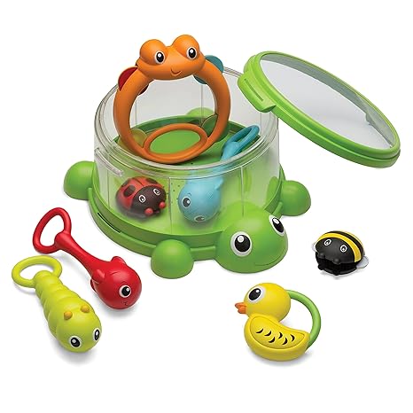 Infantino 8-Piece Percussion Set with Turtle Cover Band