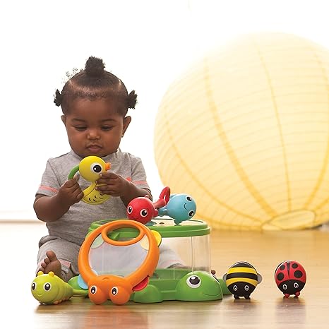 Infantino 8-Piece Percussion Set with Turtle Cover Band