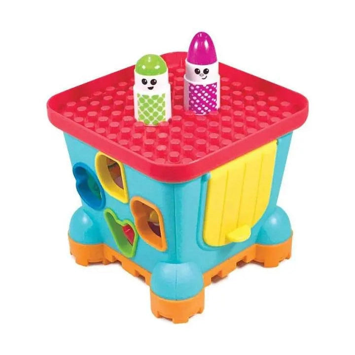 Infantino – Activity Shape Sorting Castle by Blue Box Kids