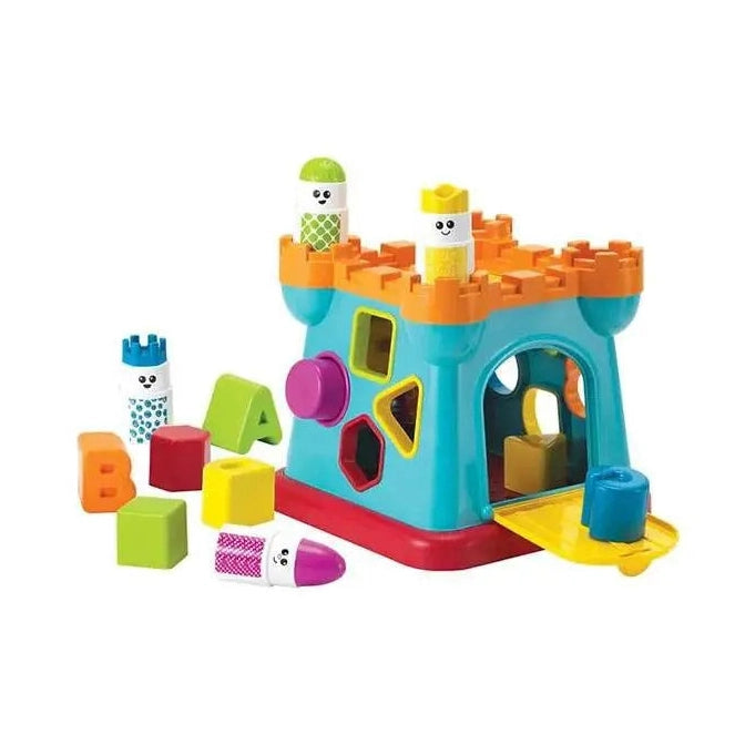 Infantino – Activity Shape Sorting Castle by Blue Box Kids