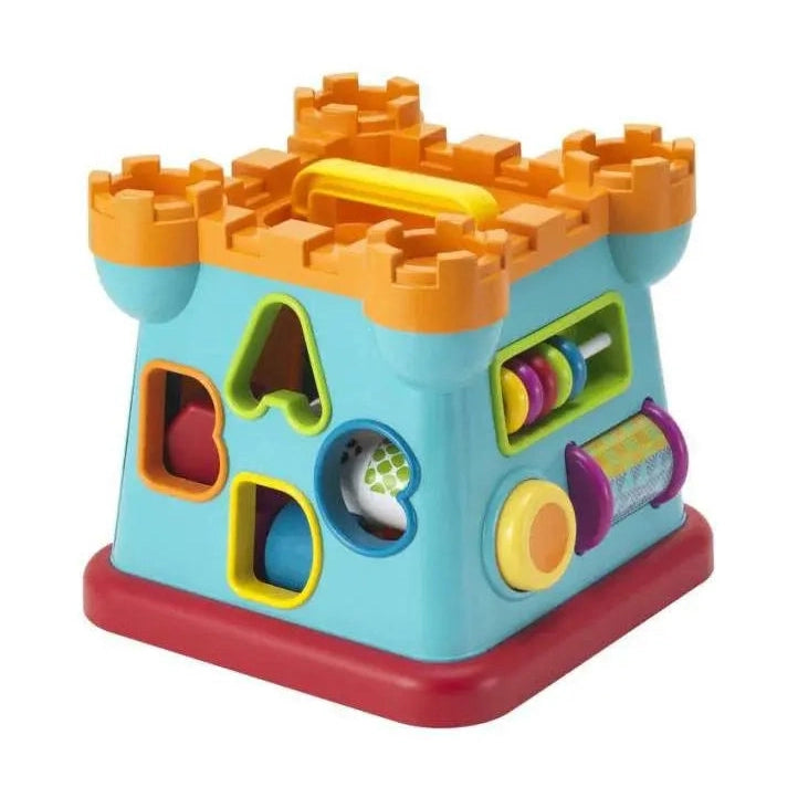 Infantino – Activity Shape Sorting Castle by Blue Box Kids