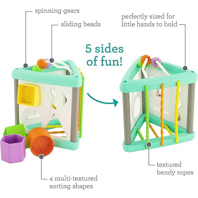 Infantino Activity Triangle & Shape Sorter by Blue Box Kids