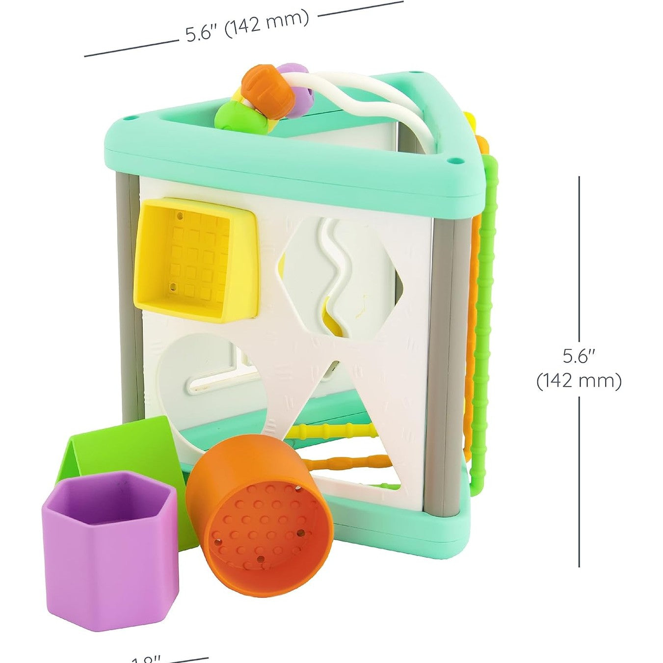 Infantino Activity Triangle & Shape Sorter by Blue Box Kids