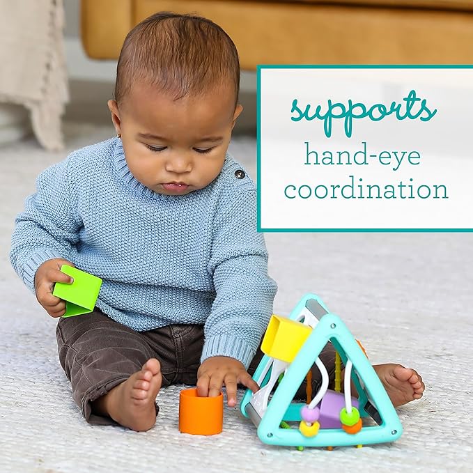 Infantino Activity Triangle & Shape Sorter by Blue Box Kids