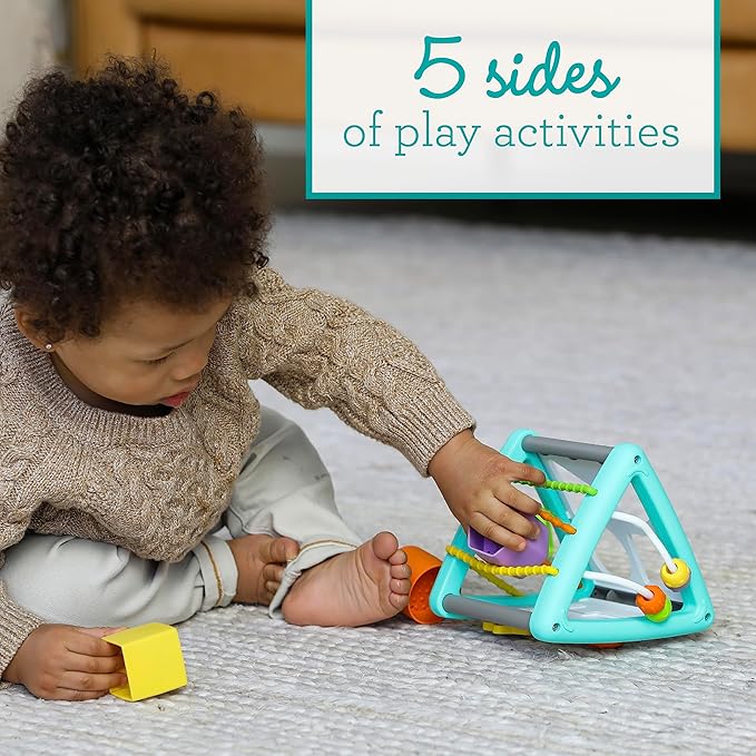 Infantino Activity Triangle & Shape Sorter by Blue Box Kids