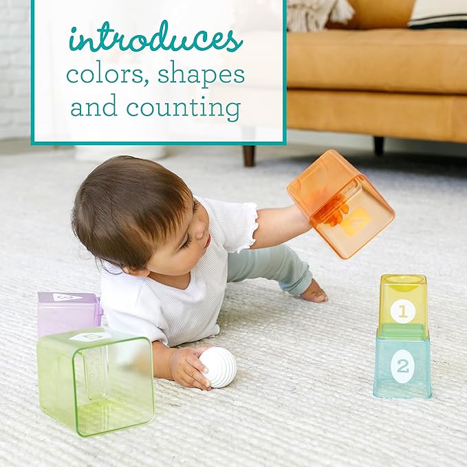 Infantino Cups & Ball Learning Set by Blue Box Kids