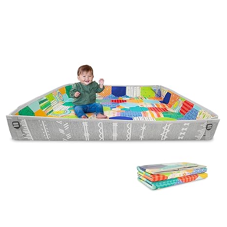 Infantino Foldable Soft Foam Mat by Blue Box Kids