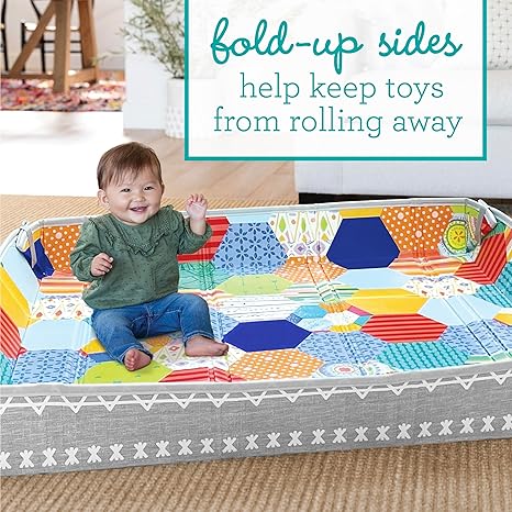 Infantino Foldable Soft Foam Mat by Blue Box Kids