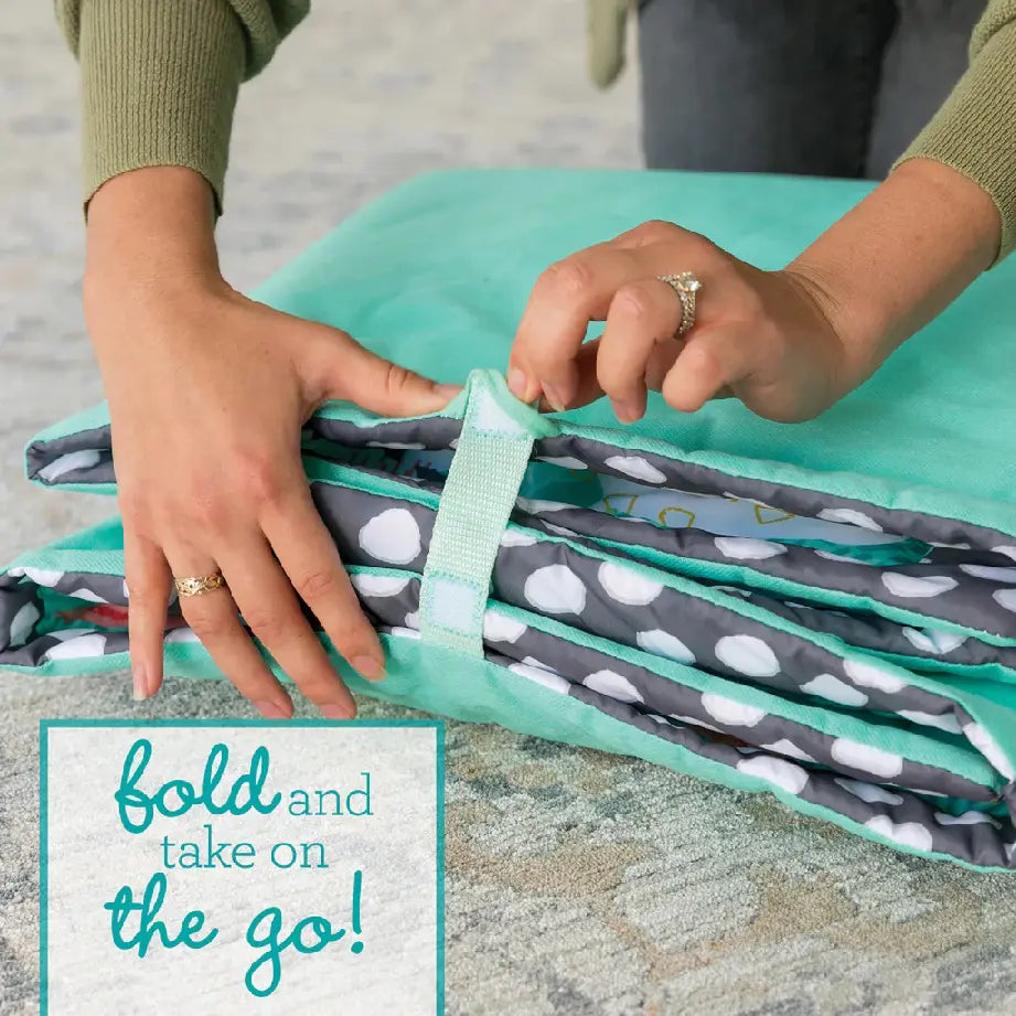 Infantino - GIANT SENSORY DISCOVERY MAT 120X120CM by Blue Box Kids